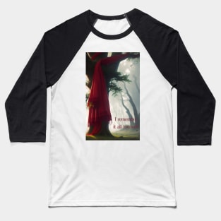 Red Scarf in Tree Lyrics Baseball T-Shirt